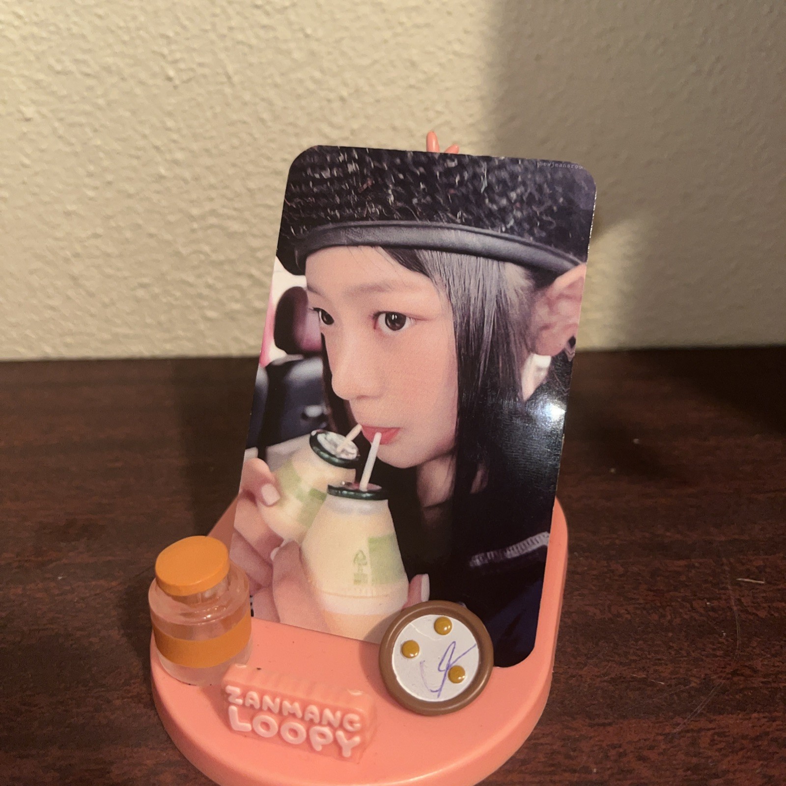 Hanni Newjeans Photocard Bunny Camp Fan Meeting FANMADE