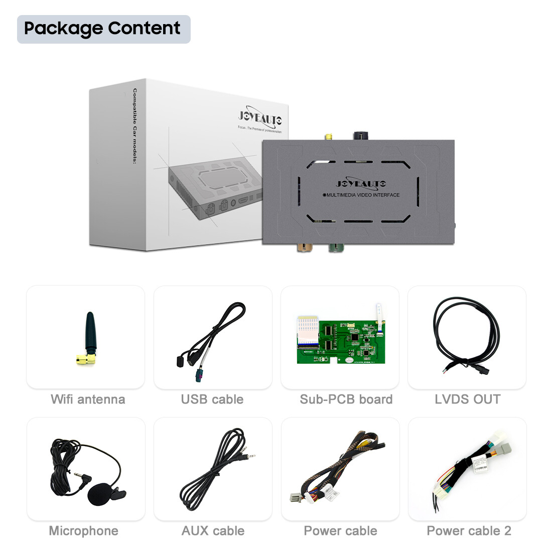 Wireless Carplay & Android Auto for All Infiniti Cars Q50,Q60,QX60,FX35 Upgrade