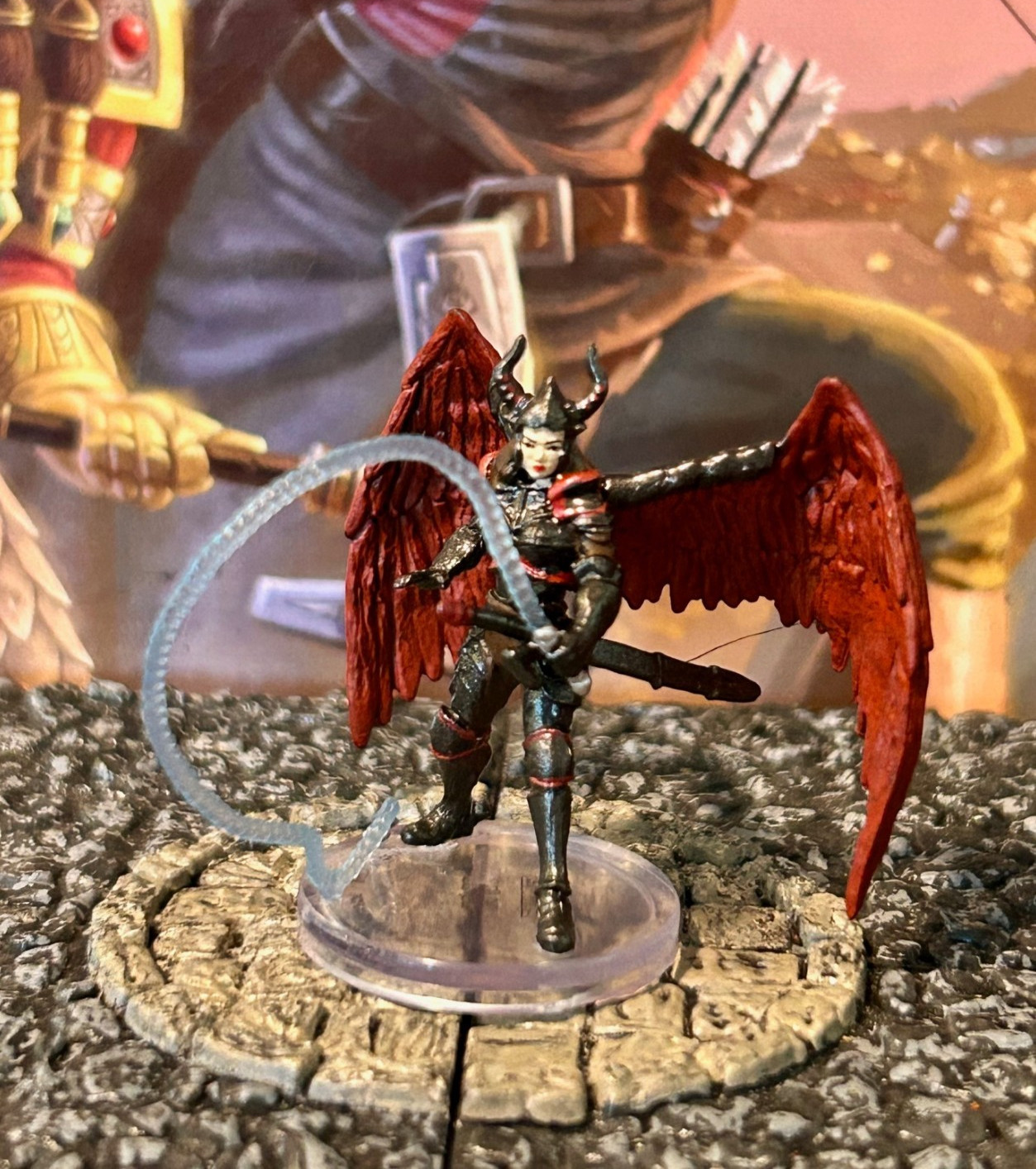 Erinyes D&D Miniature Dungeons Dragons Monster Menagerie Revisited devil 41 Erinyes D&D Miniature Dungeons Dragons Monster Menagerie Revisited devil 41
