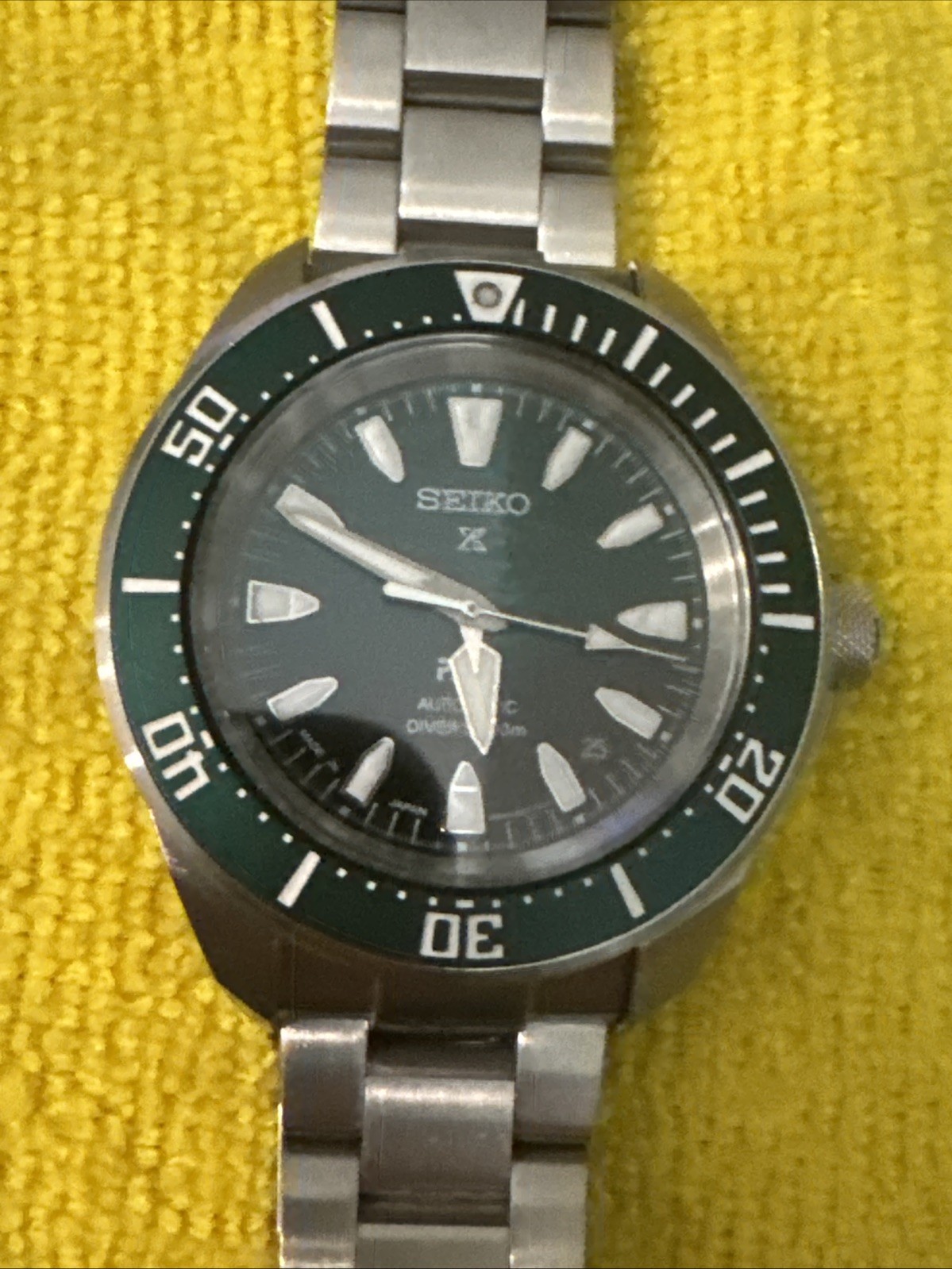 SEIKO Prospex SRPL53K1 PADI Special Edition 42mm Case 200m Resistant GREEN DIAL 