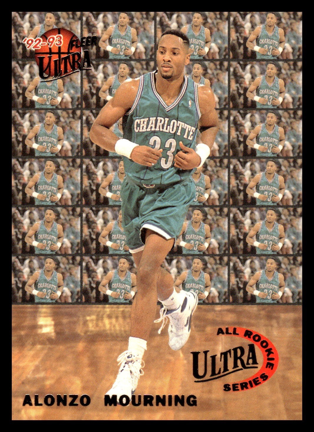 1992-93 Fleer Ultra - All Rookie Series Alonzo Mourning #6 (RC)