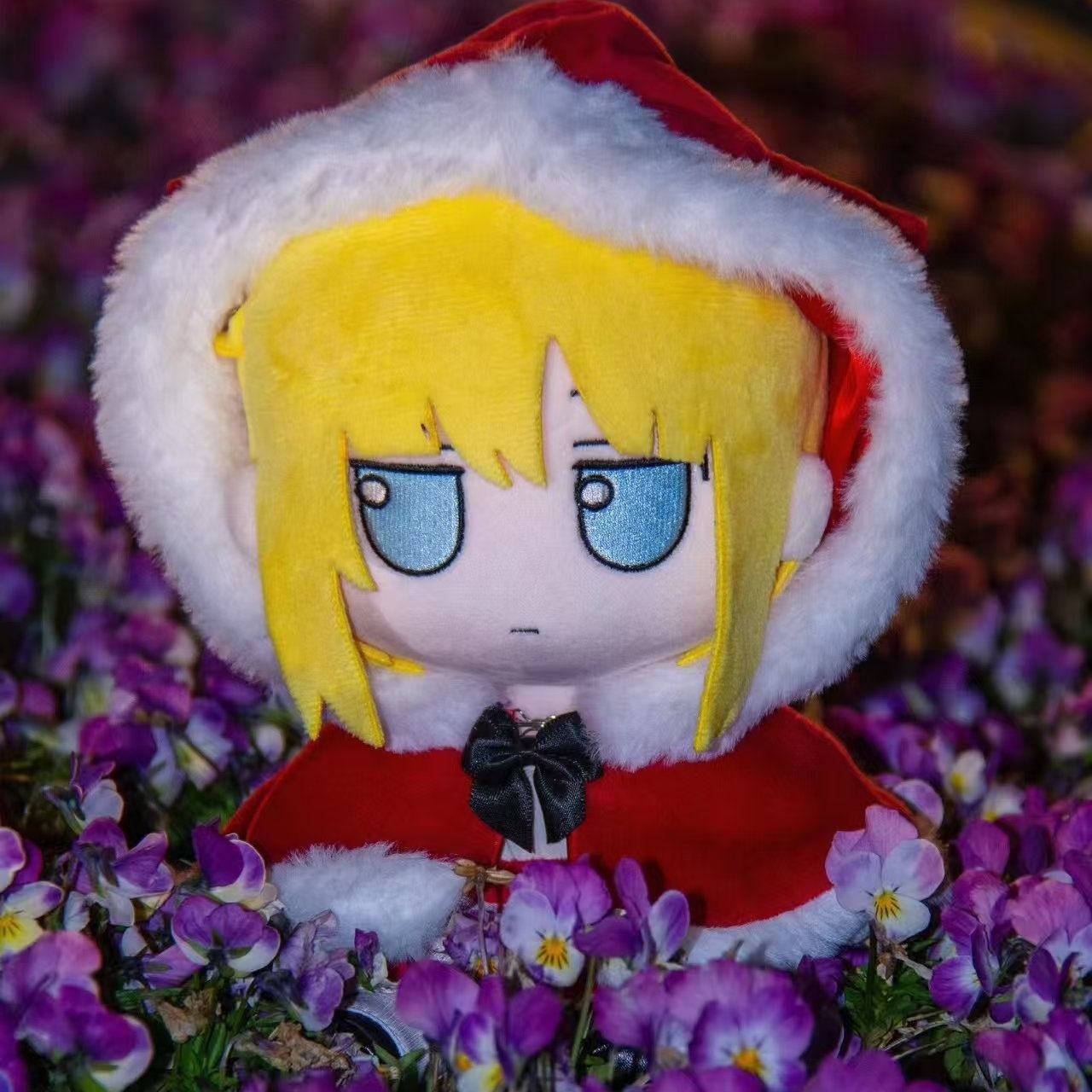 Anime Black Souls Elizabeth·Leke fumo Plush Doll Clothes+Cloak Cotton Toy Gift