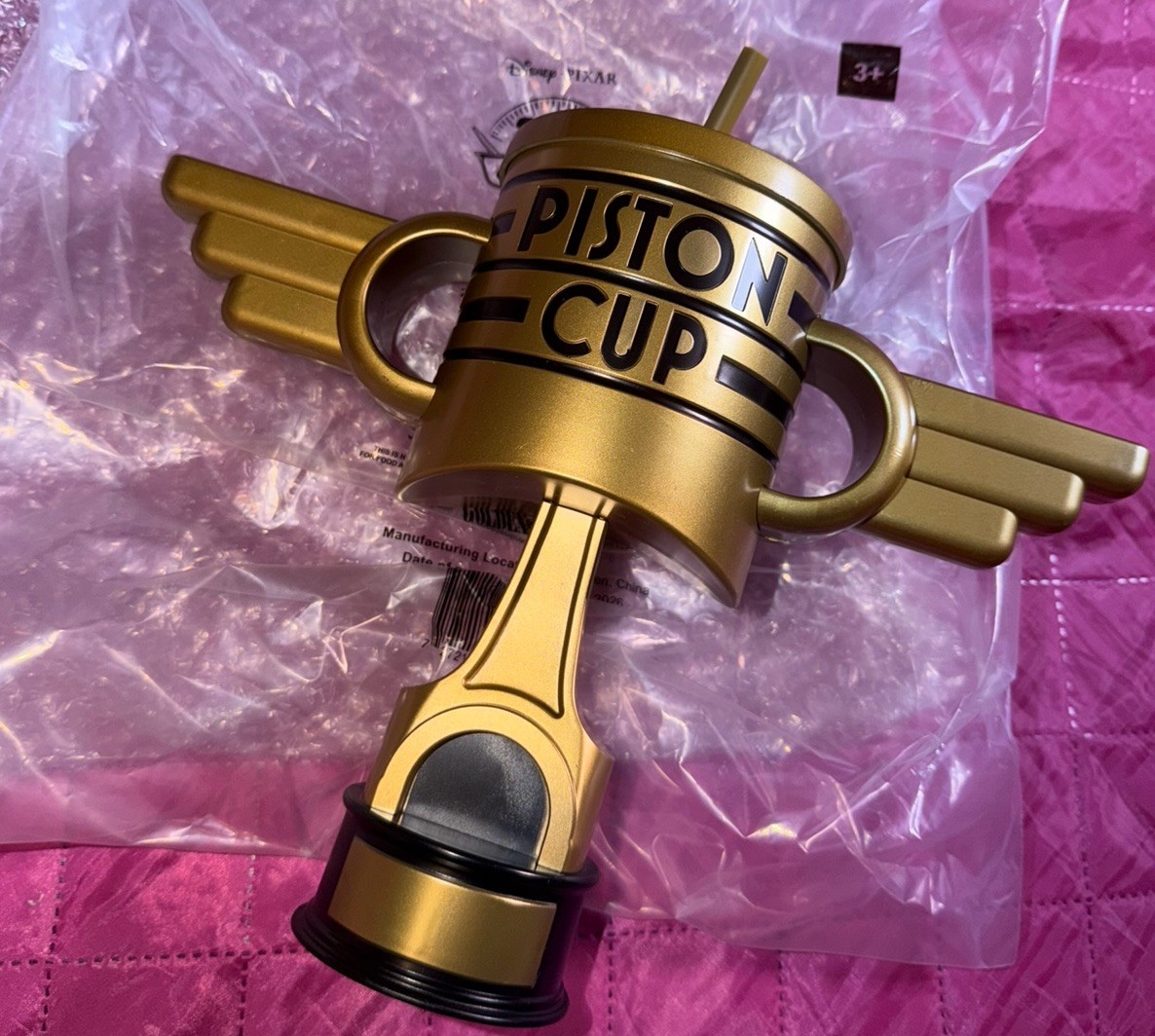 Cars 20th Anniversary Piston Trophy Cup Theaters Exclusive BRAND NEW 2026