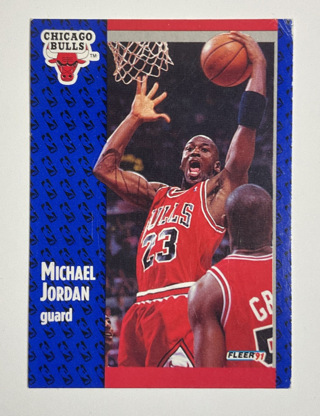 1991-92 Fleer - Michael Jordan #29 1991-92 Fleer - Michael Jordan #29