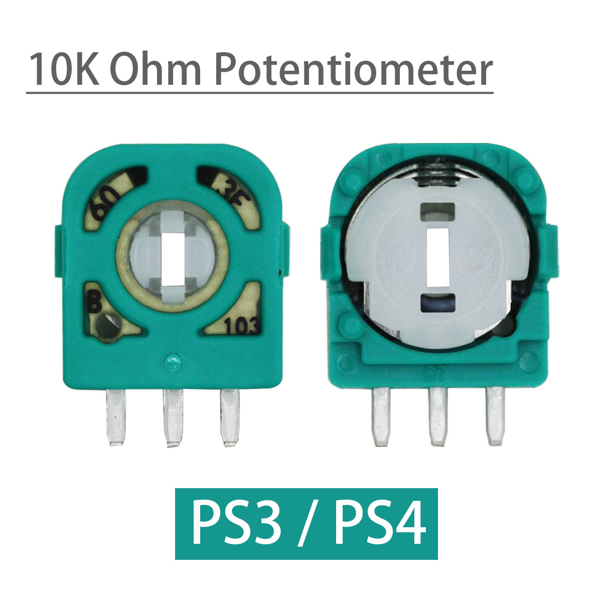 5x 10x Controller Joystick Potentiometers Micro Switch For PS3 PS4 PS5 Xbox One 5x 10x Controller Joystick Potentiometers Micro Switch For PS3 PS4 PS5 Xbox One