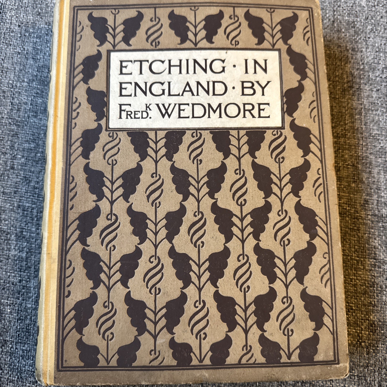 Rare 1895 1st edition of Etching In England by Frederick Wedmore, hardback book Rare 1895 1st edition of Etching In England by Frederick Wedmore, hardback book