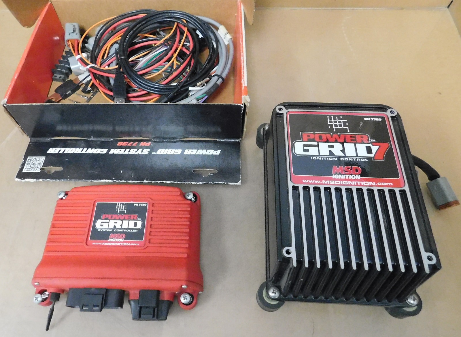 MSD 7730/7720 Power Grid Digital CD Ignition Control, RPM Limiter,5 Stage Retard