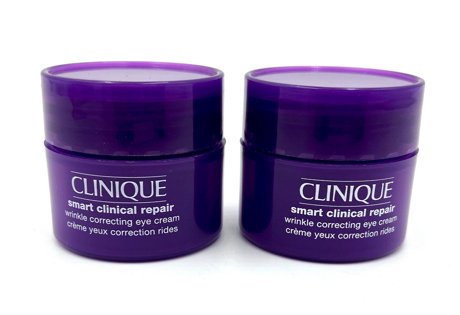 2 x Clinique Smart Clinical Repair Wrinkle Correcting Eye Cream 15ml/0.5 oz Each