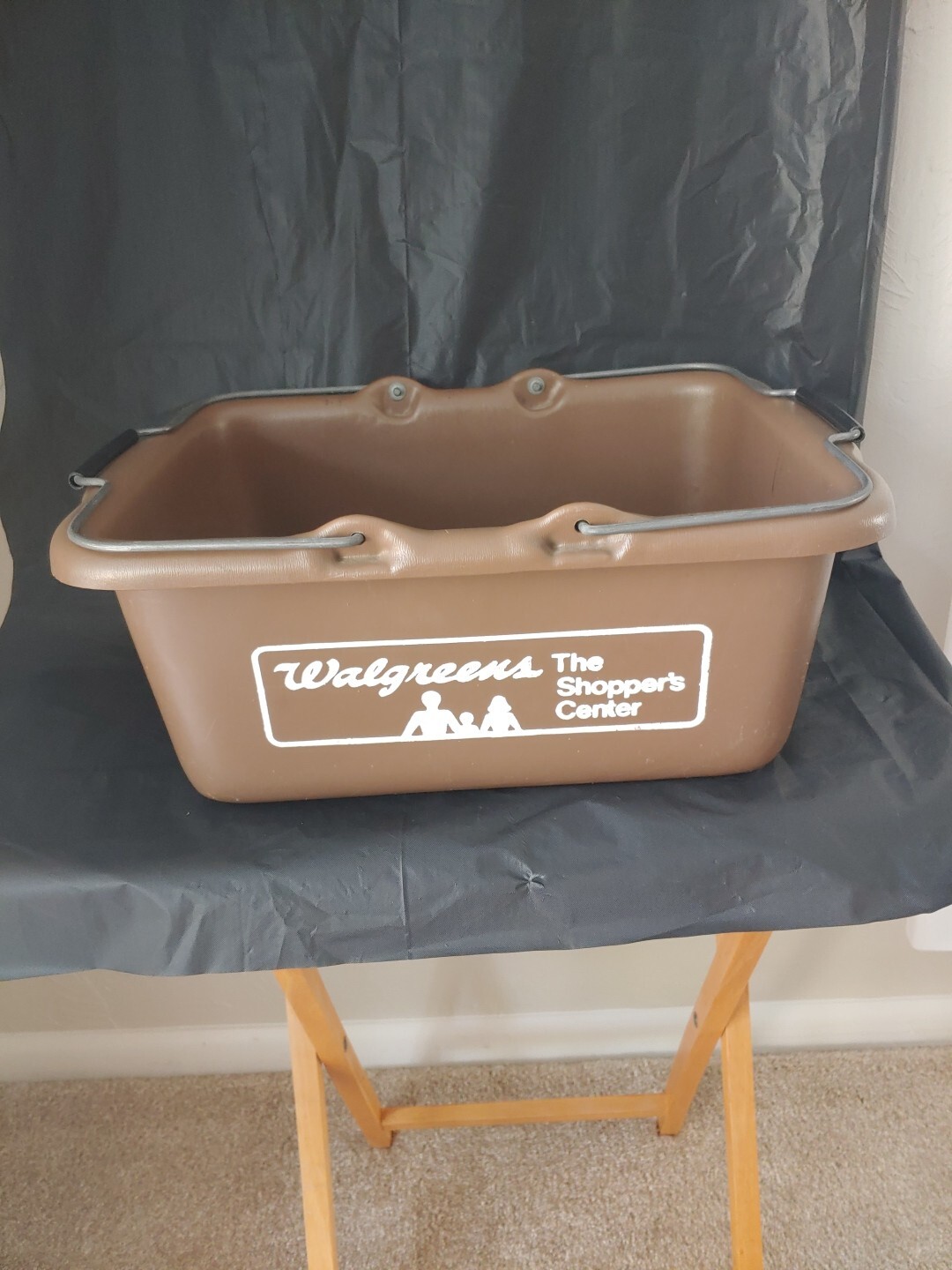 RARE VTG 70's/80's Walgreen’s The Shoppers Center Store Plastic Shopping Basket