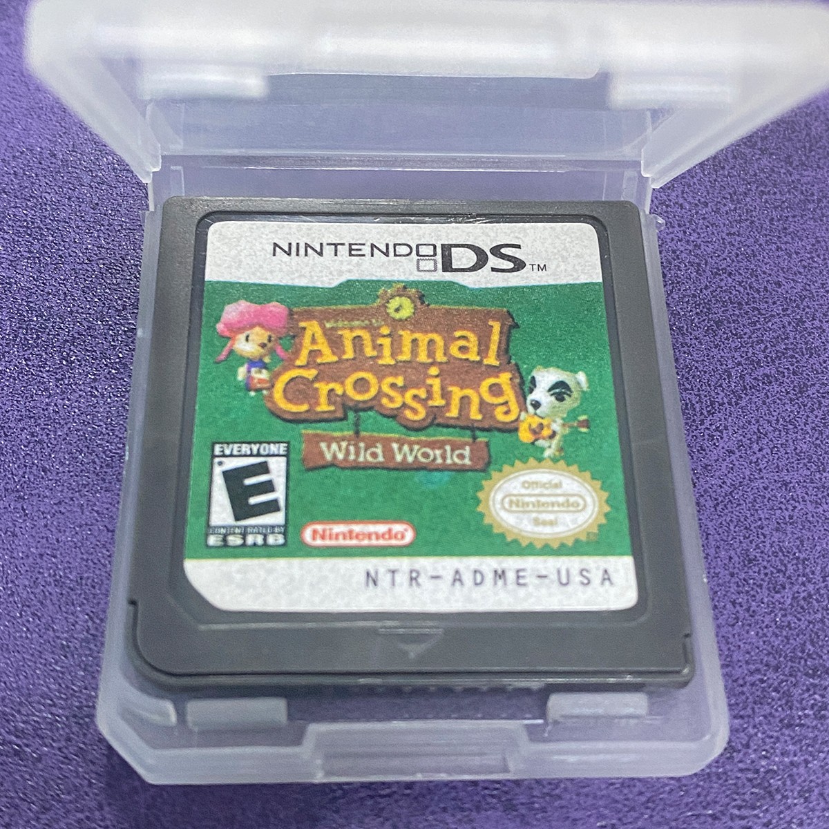 Animal Crossing Wild World DS Game Card for NDS NDS Lite NDSXL 2DS 3DS TESTED