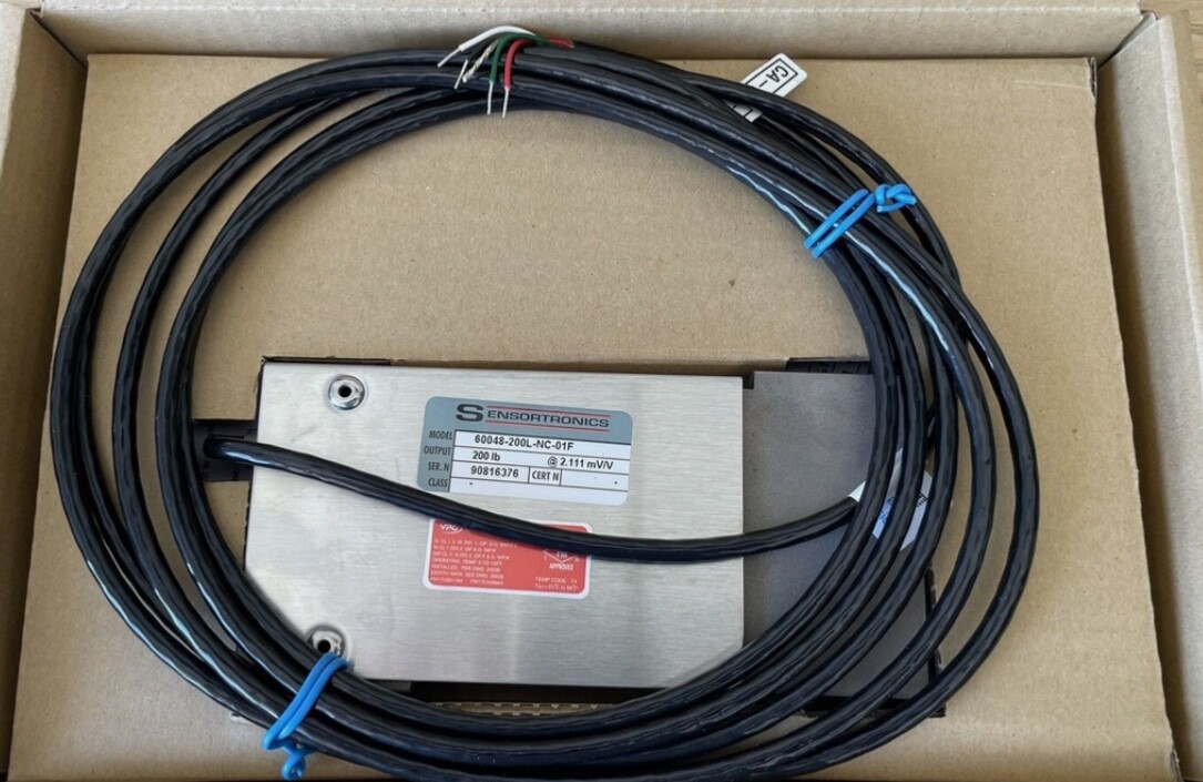 Sensortronics, Model 60048, Low Profile Platform Cell, 200lbs, New