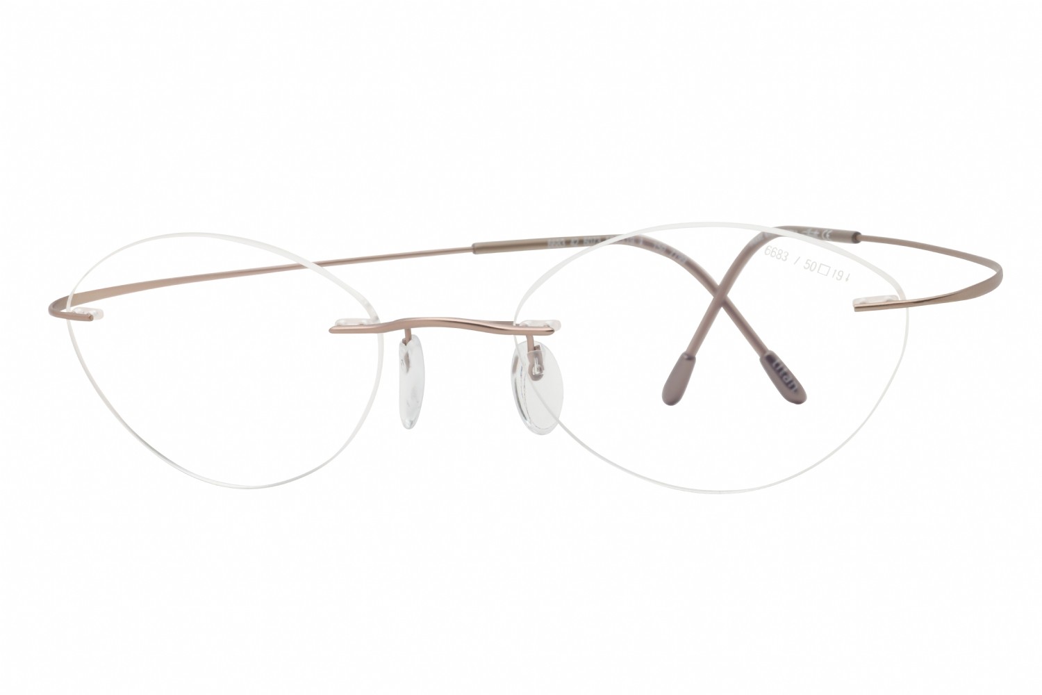 NEW Silhouette 6683-6073 Eyeglasses 50mm 100% Authentic