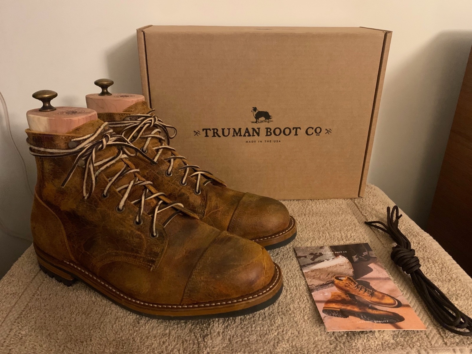 Truman Boot Co Coach Rambler, 79 Last, Size 11D, Excellent
