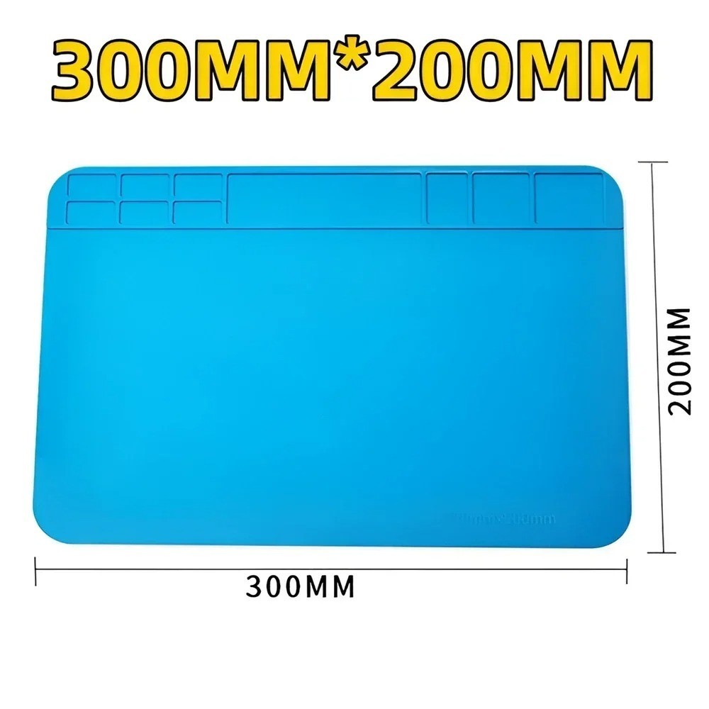 Magnetic Heat Insulation Silicon Pad Mat Platform For Soldering Repair All sizes