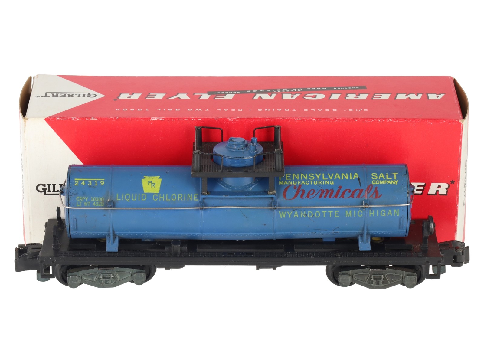 American Flyer 24319 Vintage S Penn Salt Tank Car - RARE