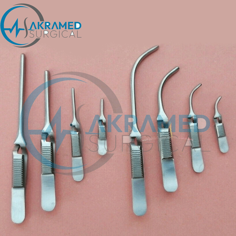 Debakey Bulldog Vascular Clamp Forceps Straight/Curved