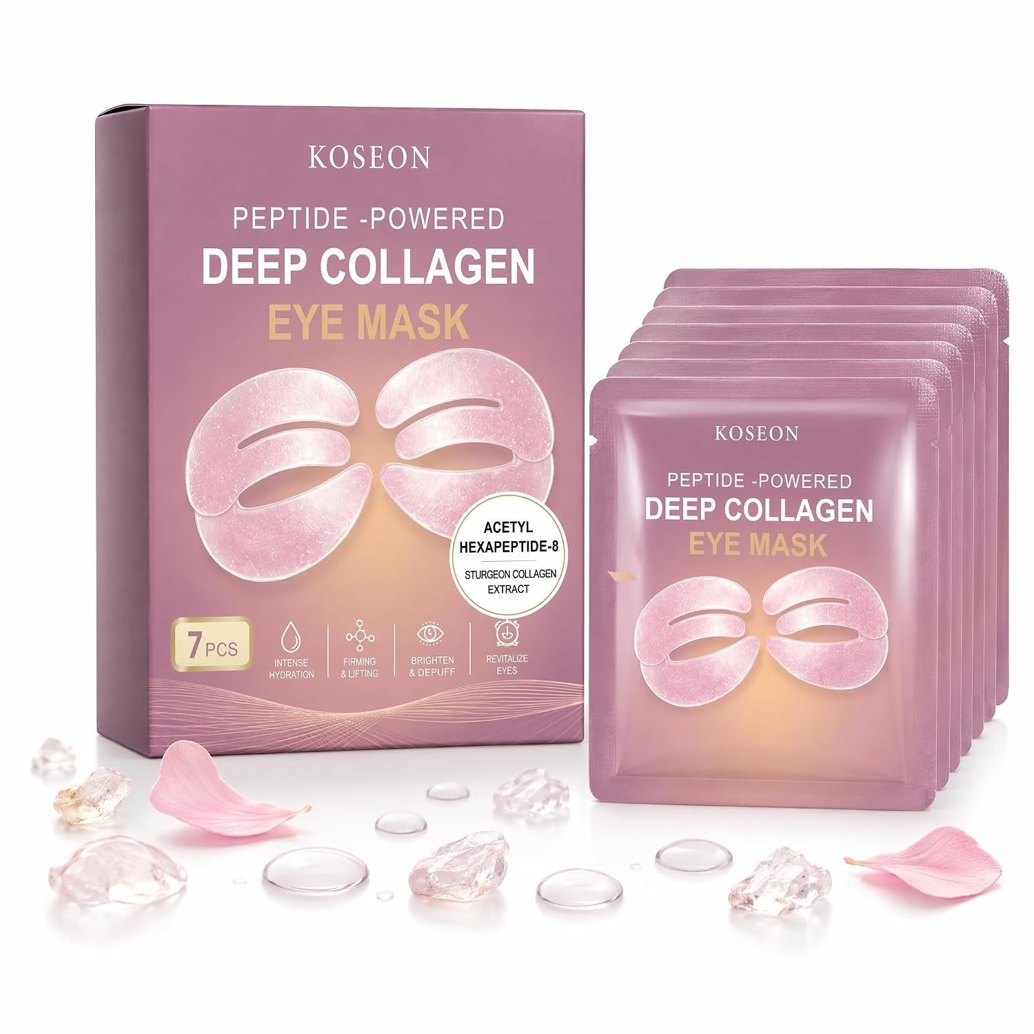 Walker Skincare Koseon Collagen Eye Mask Peptide Powered Deep Collagen Eye Mask
