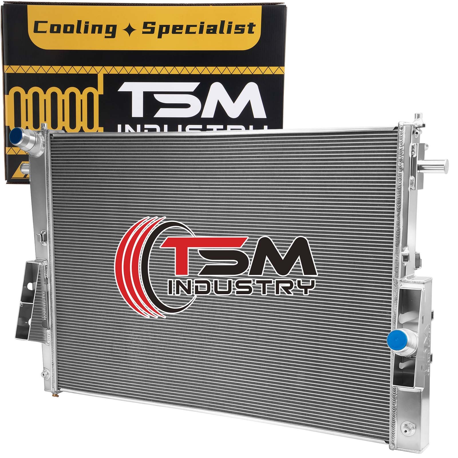 TSM 3-Row Radiator For 2008-10 Ford F250 F350 F450 F550 Super Duty 6.4L Diesel.