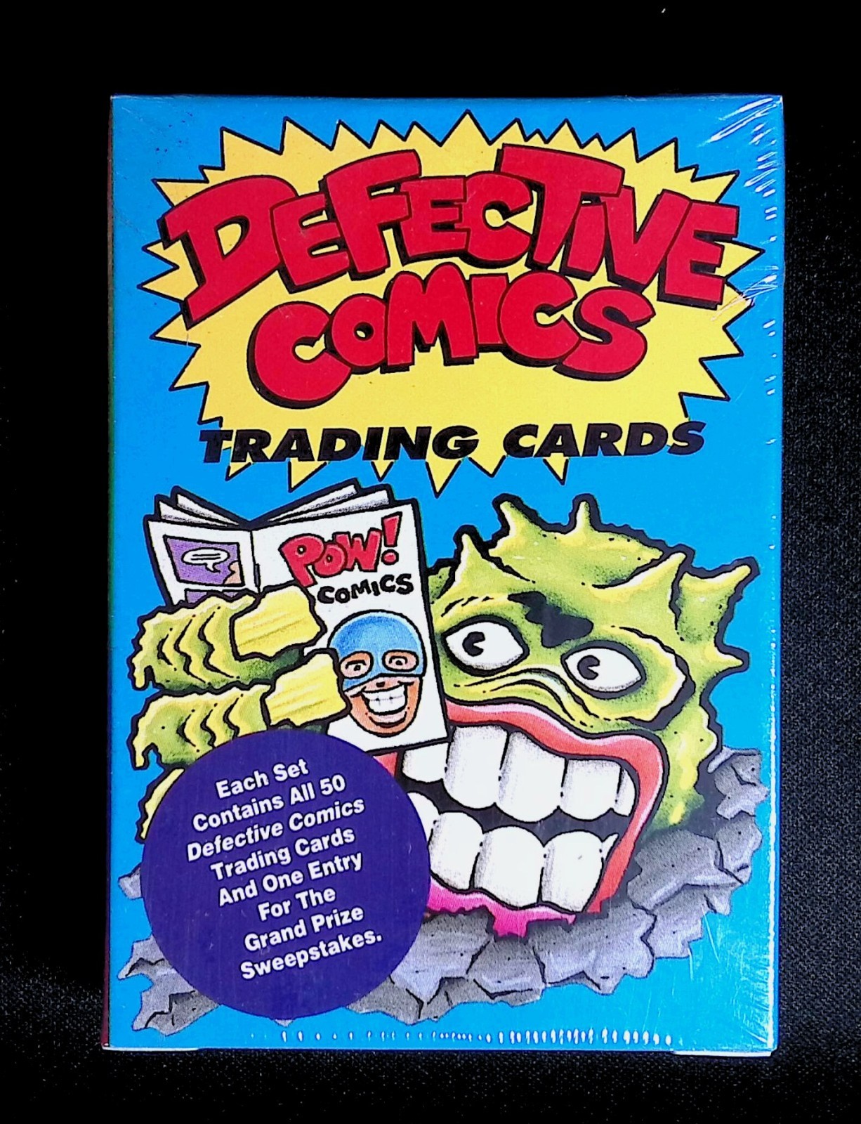 1993 DEFECTIVE COMICS TRADING CARDS FACTORY SEALED BOX SET VINTAGE NIB W/ GIFT