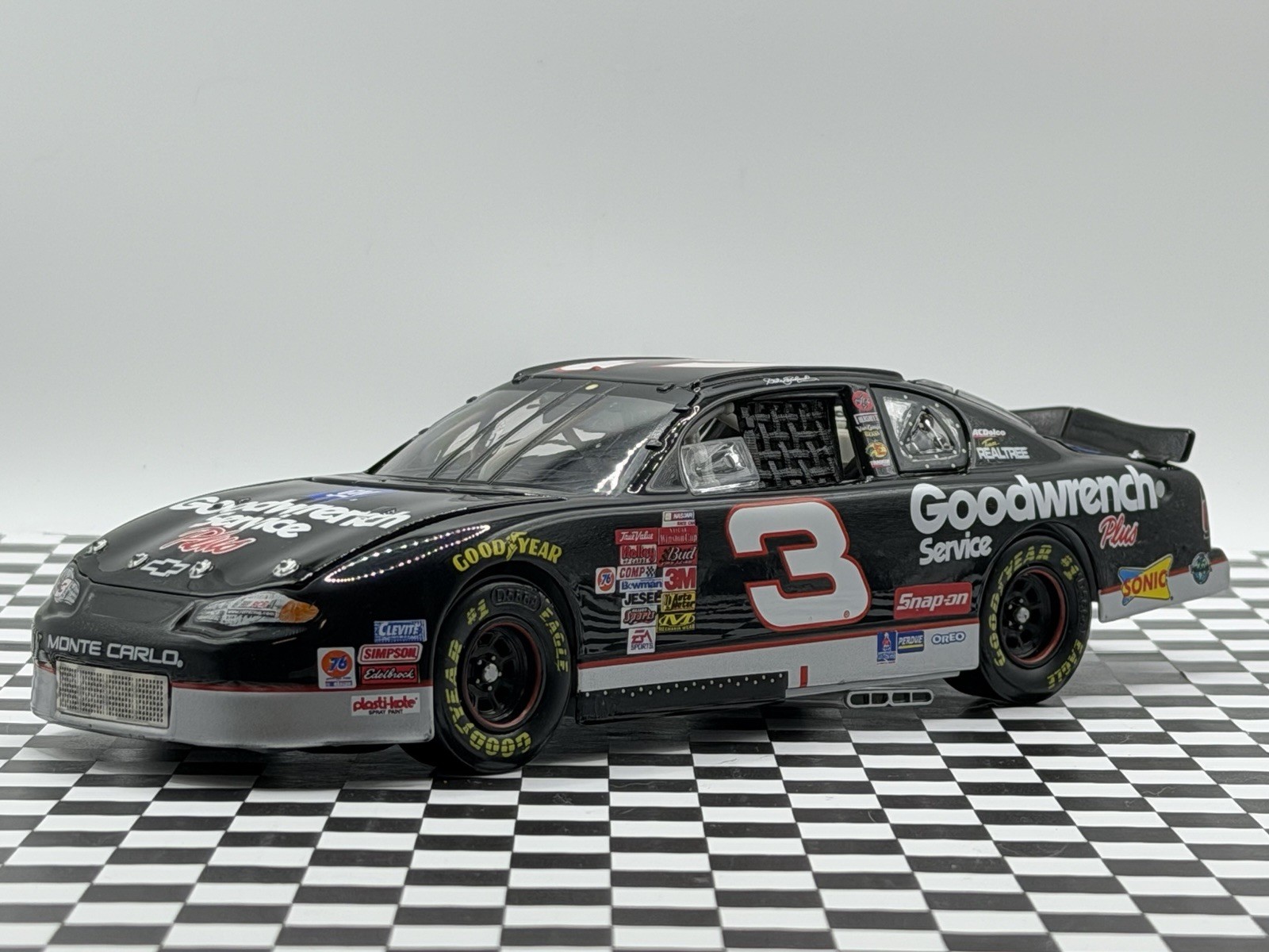 2001 Dale Earnhardt Goodwrench W/ Sonic Daytona 500 Last Ride NASCAR Action 1/24