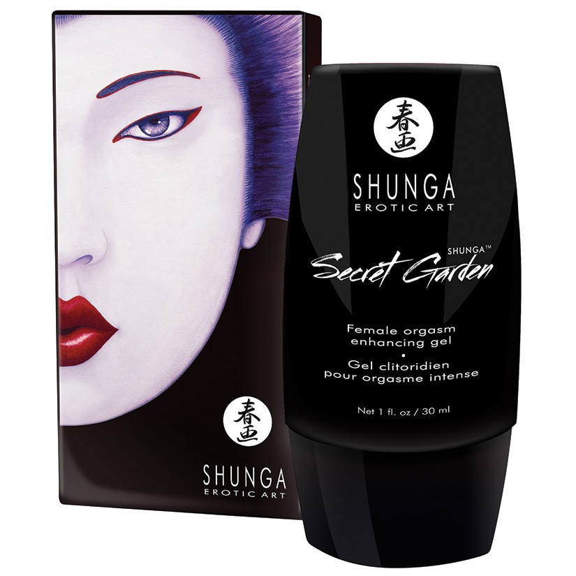 Shunga Secret Garden Intensifying Orgasm Enhancing Clitoral Cream 1 oz