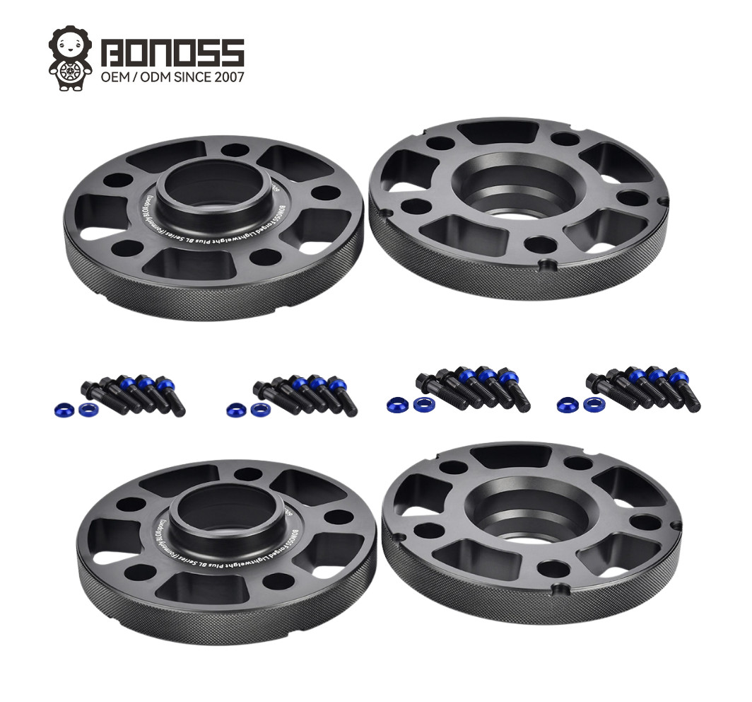 BONOSS 4x20mm Wheel Spacers for Mercedes-Benz C Class Hub Centric Forged 6061-T6