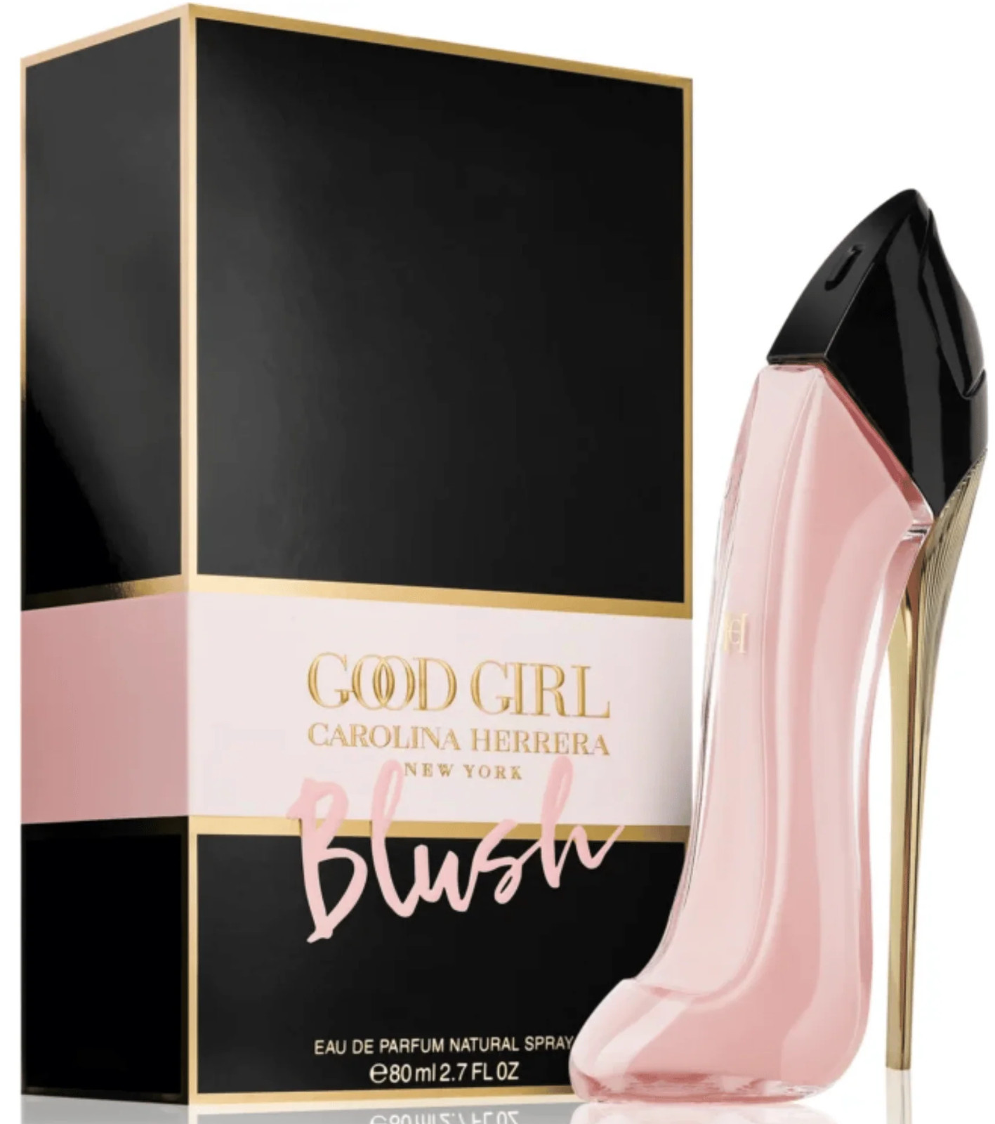 GOOD GIRL BLUSH BY CAROLINA HERRERA 2.7 FL OZ 80 ML EAU DE PARFUM BRAND NEW GOOD GIRL BLUSH BY CAROLINA HERRERA 2.7 FL OZ 80 ML EAU DE PARFUM BRAND NEW