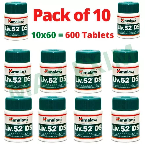 10 bottles 600 tabs Liv 52 DS expiry 02-2028 USA Quick Dispatch 10 bottles 600 tabs Liv 52 DS expiry 02-2028 USA Quick Dispatch