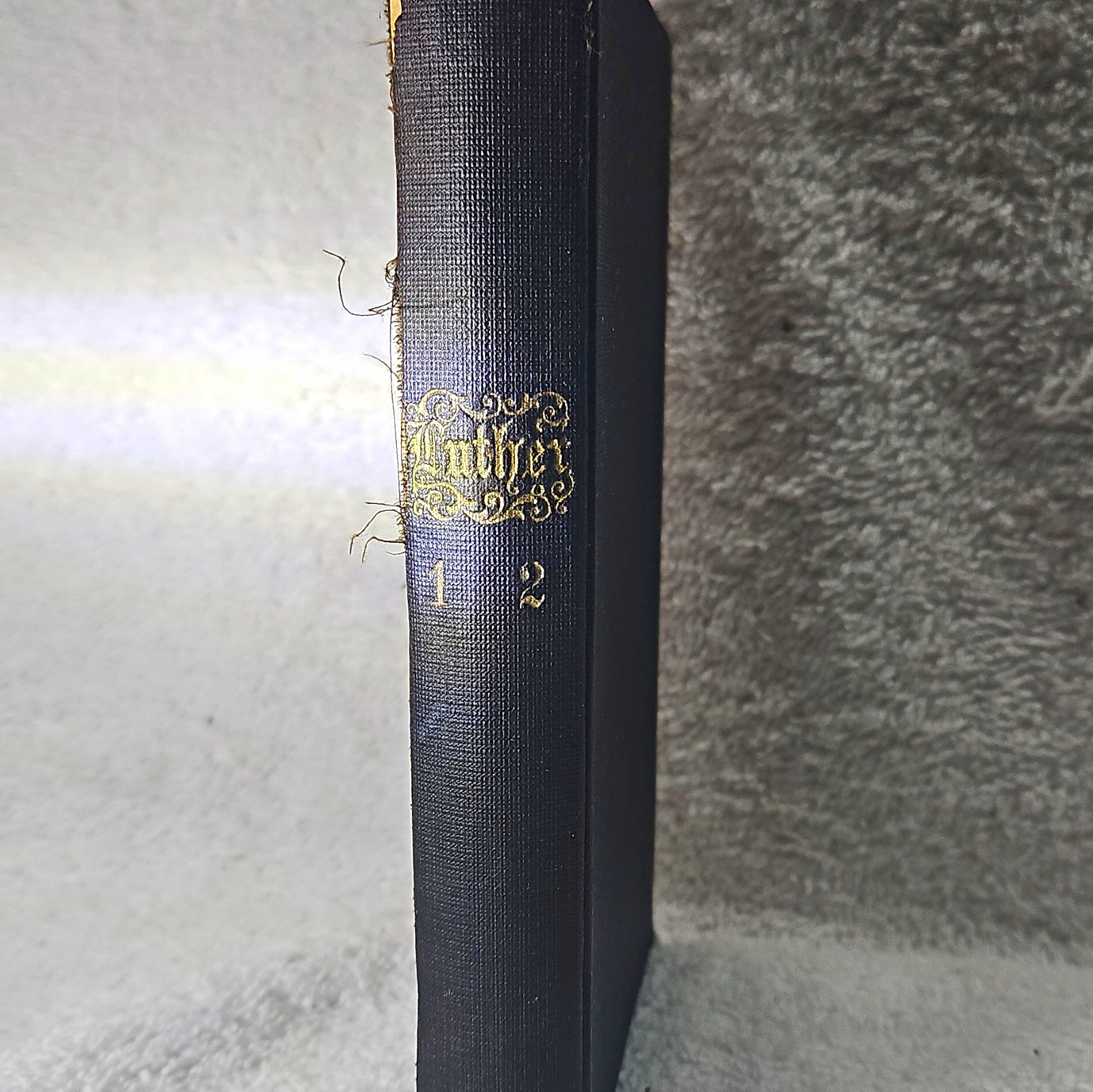 Antique 1859 Luthers Volksbibliothek Vol 1 &2 Combined German Martin Luther Rare Antique 1859 Luthers Volksbibliothek Vol 1 &2 Combined German Martin Luther Rare