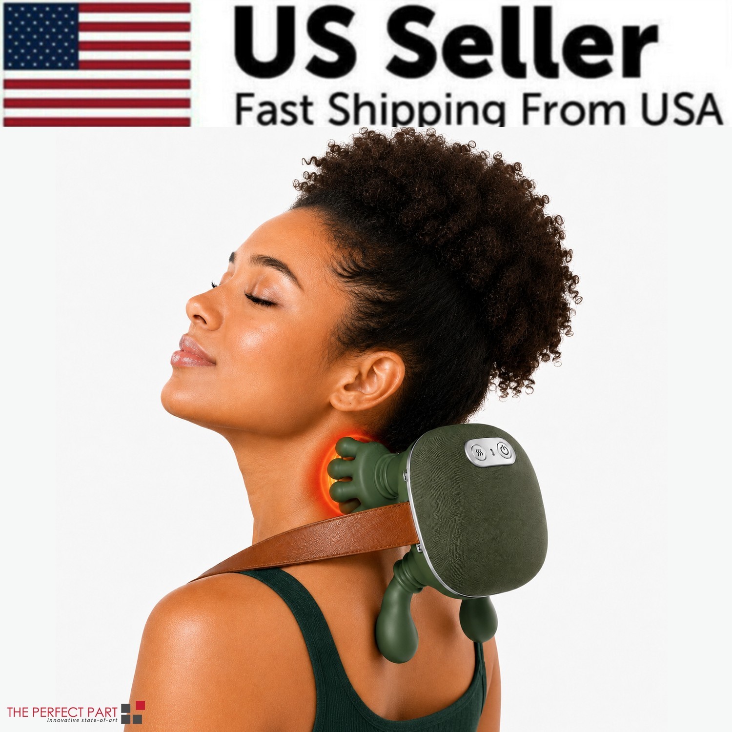 The Handiva Massager with Heat Neck Massagers Deep Tissue 3D Kneading Shiatsu US The Handiva Massager with Heat Neck Massagers Deep Tissue 3D Kneading Shiatsu US