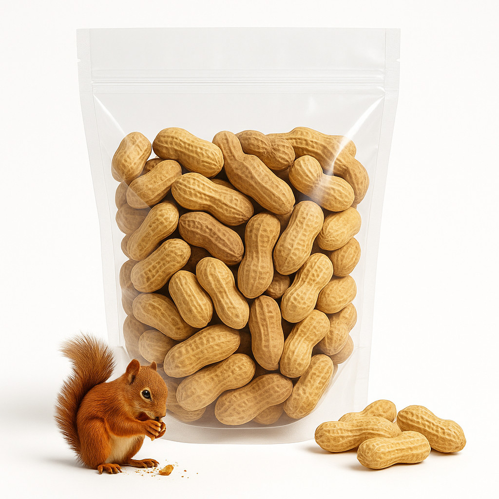 Crazy Nuts | USA Grown Whole in Shell Raw Peanuts for Birds and Squirrels Crazy Nuts | USA Grown Whole in Shell Raw Peanuts for Birds and Squirrels