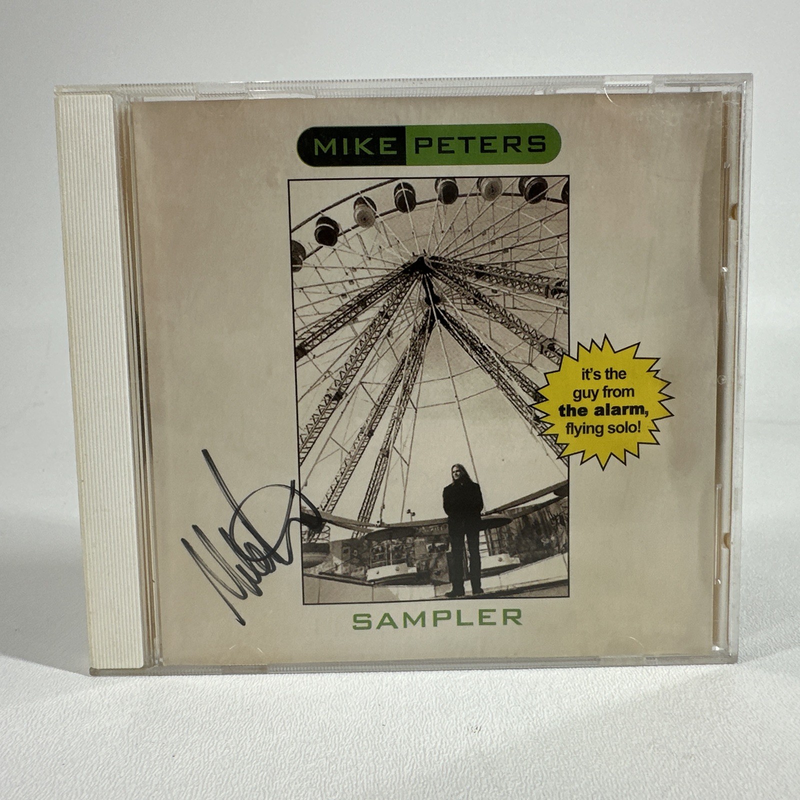 Mike Peters : Sampler (CD, 1998 Velvet)  Promo Promotional (The Alarm) - SIGNED