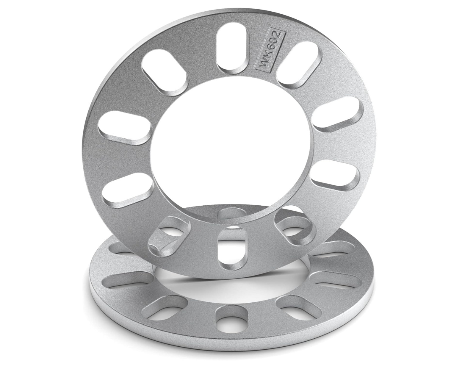 2 Cast Aluminum 5x4.5 Wheel Spacers - Carbon Steel Trailer Wheel Spacers