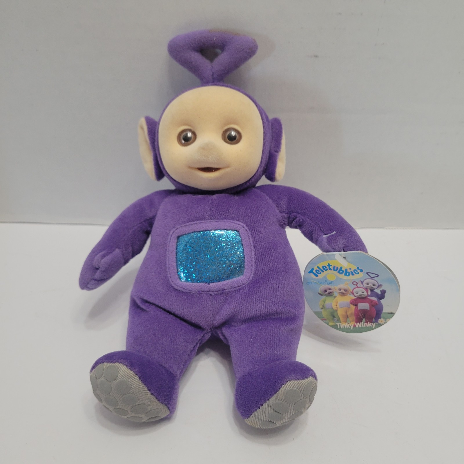Vtg Teletubies 1998 Ragdoll Production Itsy Bitsy Tinky Winky Purple Plush 