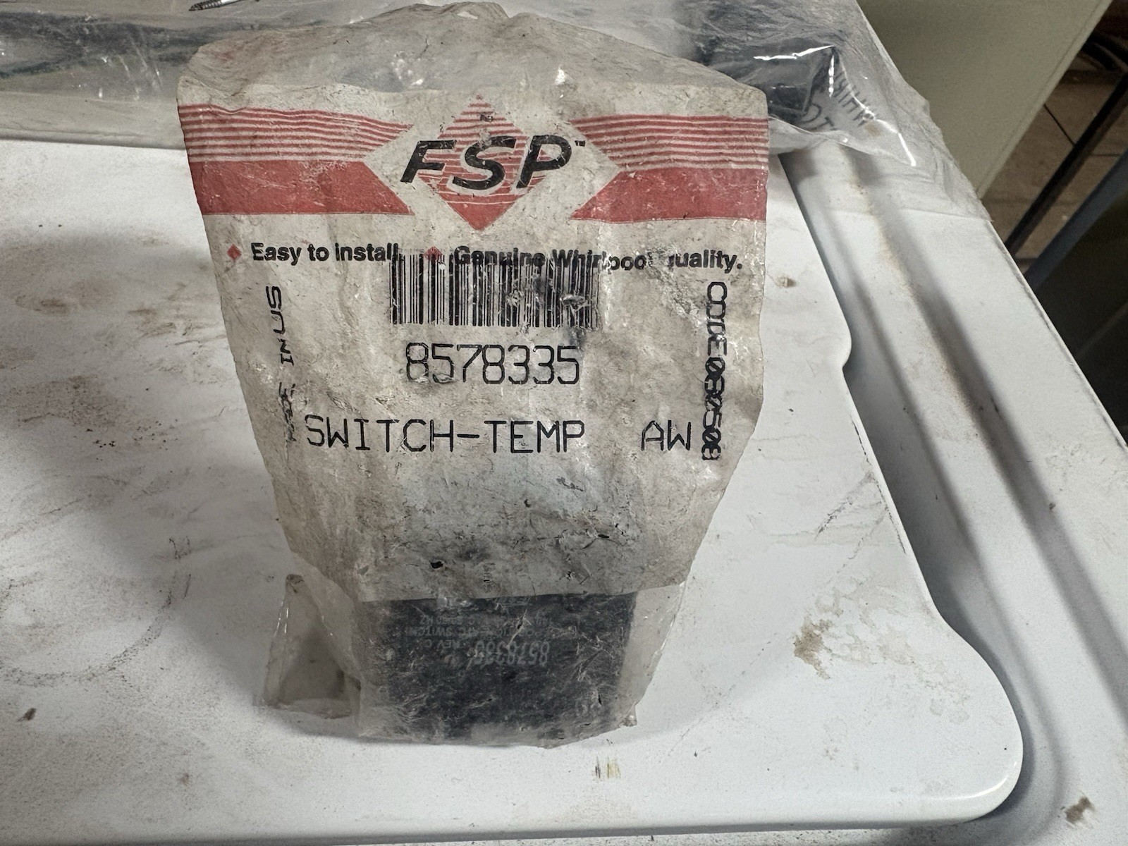 Whirlpool Washer Temperature Switch 8578335