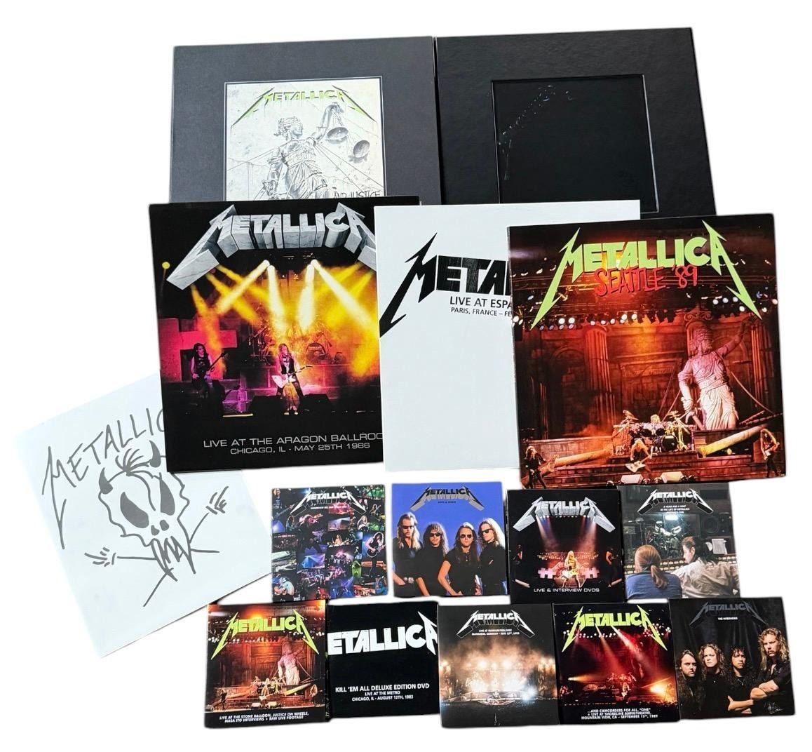 29 Piece Mixed Metallica -And Justice For All & -The Black Album Deluxe Box Set