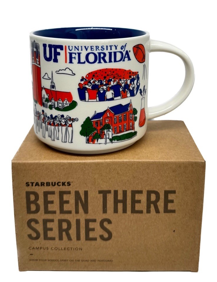 Starbucks UF University of Florida Gators Been There Series 14oz Ceramic Mug Starbucks UF University of Florida Gators Been There Series 14oz Ceramic Mug