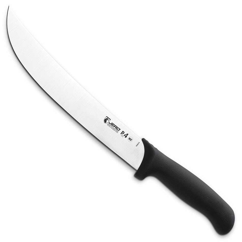 JERO P4 Cimeter Butcher Knife - Made in Portugal - Sandvik Steel - 2 Sizes