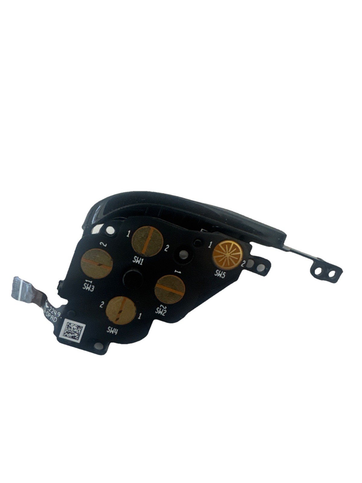 Used OEM Steam Deck left DPAD + left bumper assembly Tested. Used OEM Steam Deck left DPAD + left bumper assembly Tested.