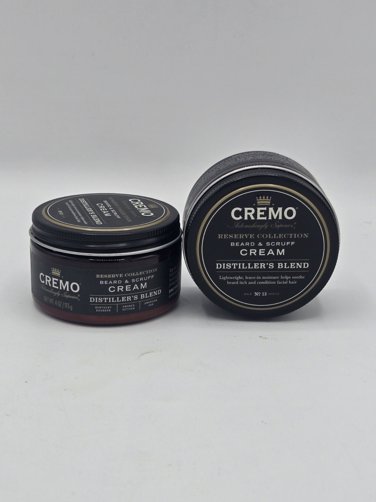 Astonishingly Superior Reserve Collection Beard & Scruff Cream By Cremo- 2 Pack 
