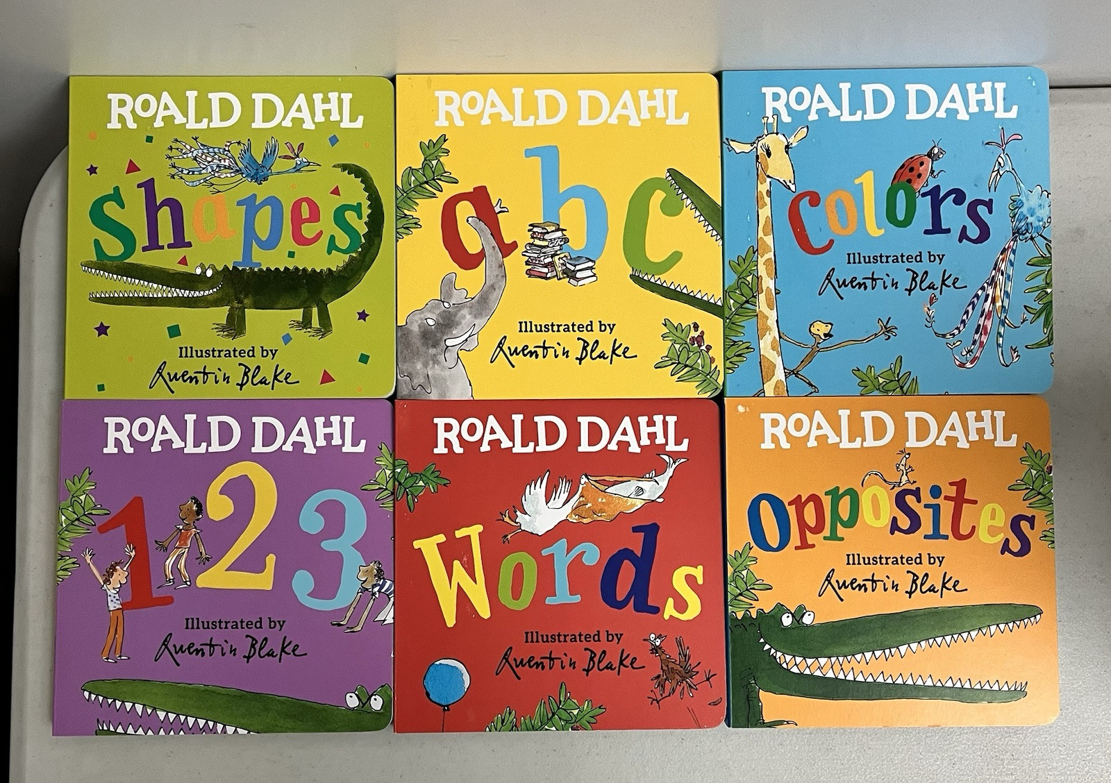 Roald Dahl's Little Library by Roald Dahl 6 Board Books NEW Roald Dahl's Little Library by Roald Dahl 6 Board Books NEW