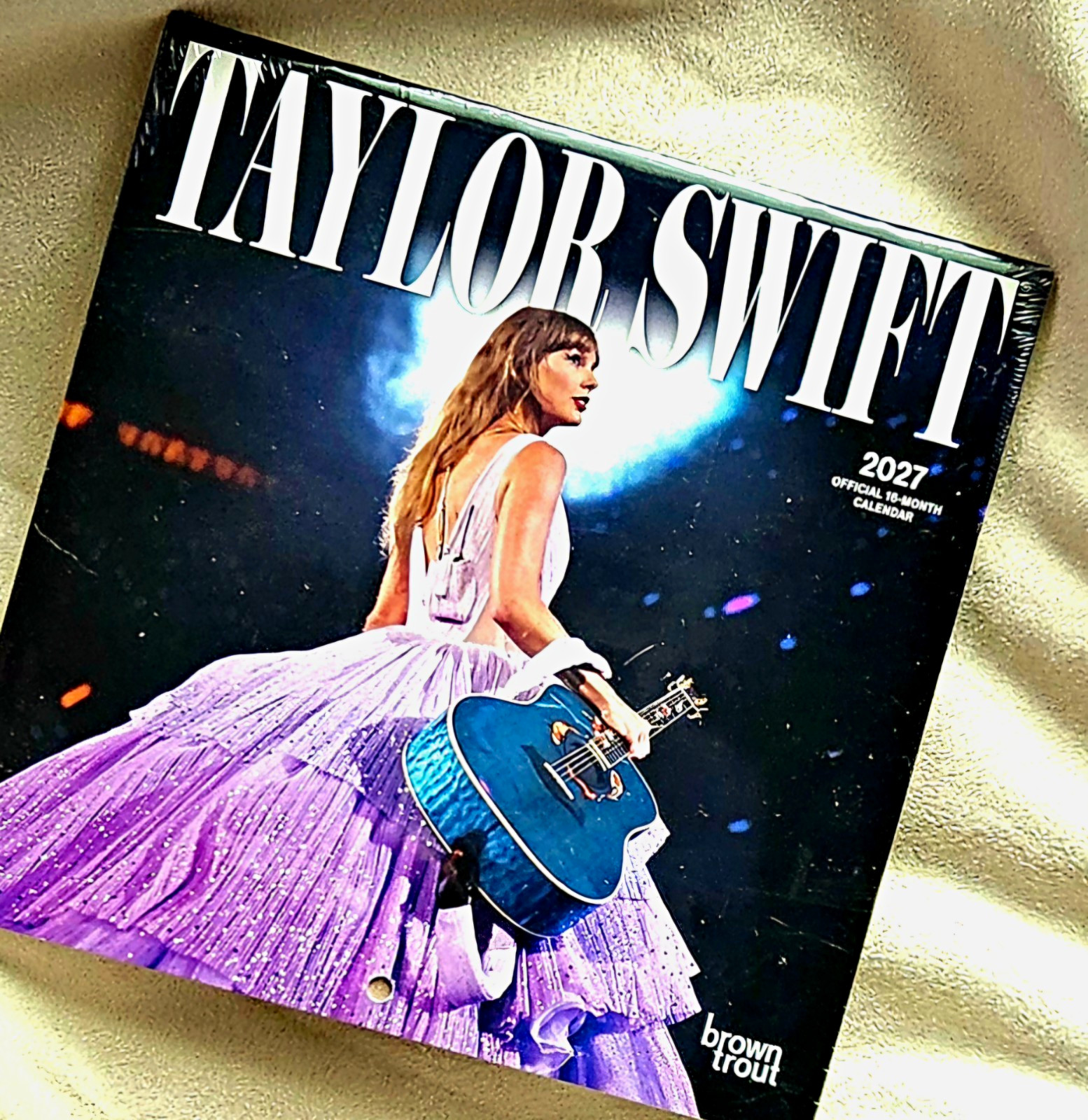 BrownTrout Taylor Swift 2027 Official 18-Month Desk Calander With Taylor Swift