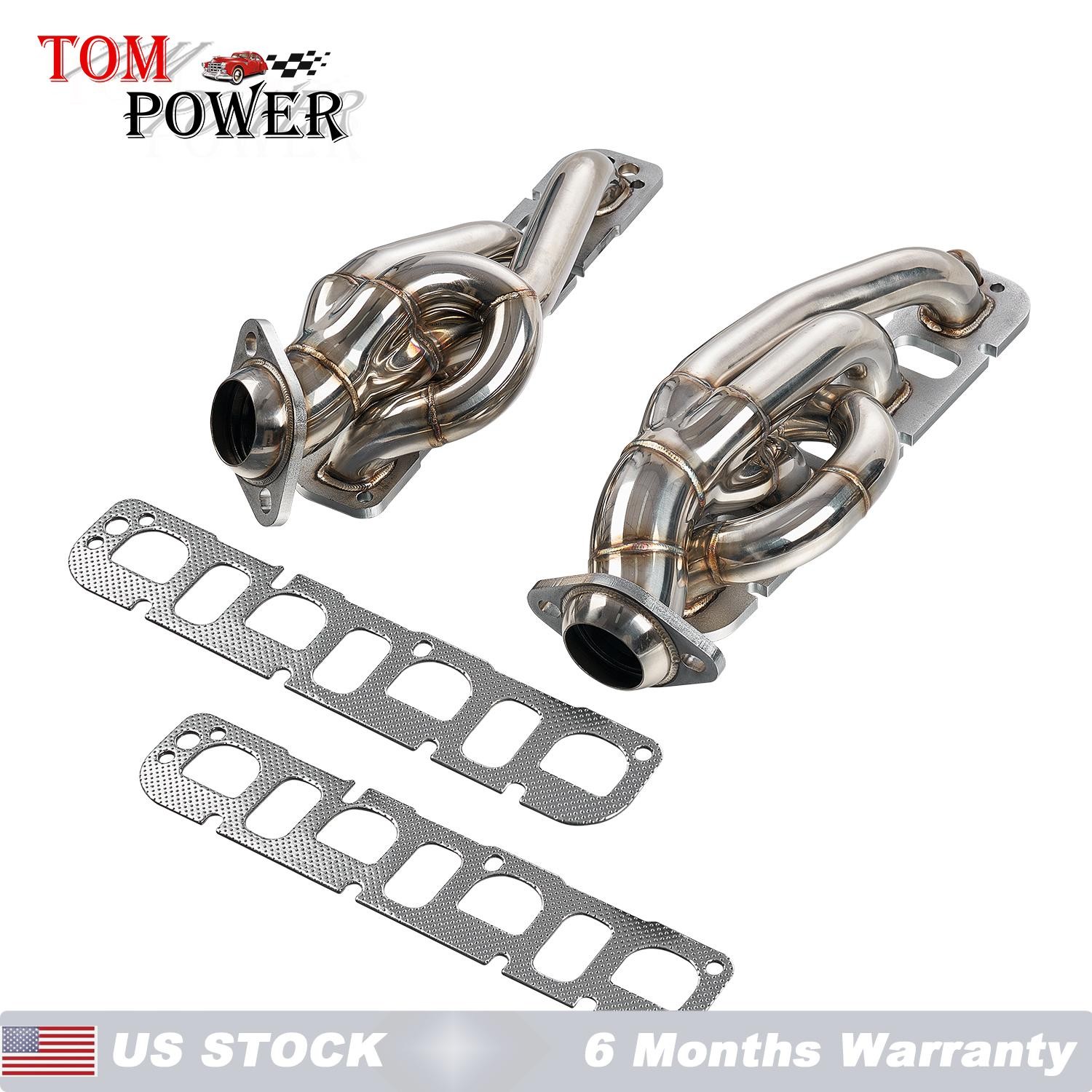 For 2009-2017 Dodge Ram 1500 2WD 4WD 5.7L Hemi V8 Exhaust Shorty Headers 1-5/8