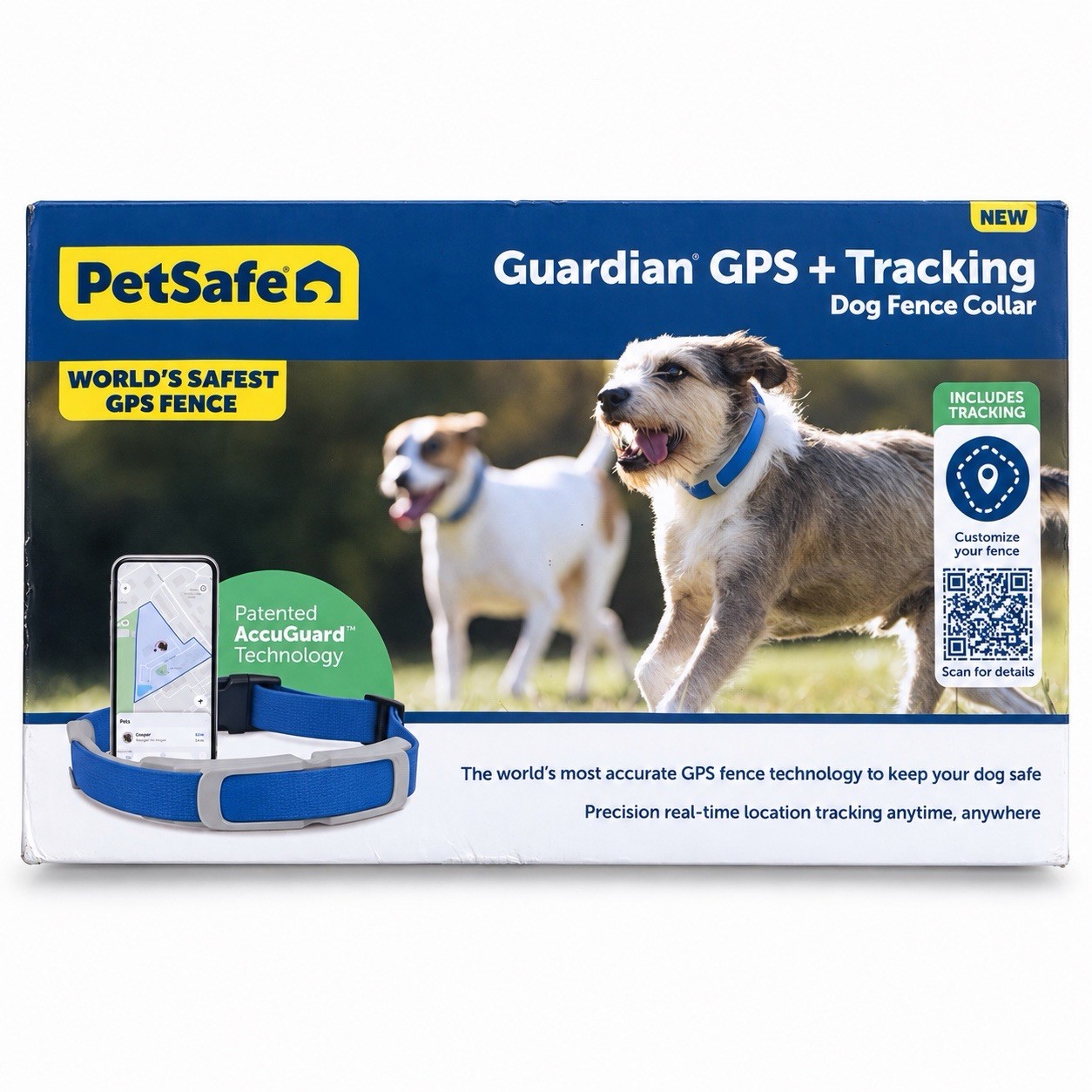 PetSafe Guardian GPS + Tracking Dog Fence Collar Wireless Fence PIF00-17804 New PetSafe Guardian GPS + Tracking Dog Fence Collar Wireless Fence PIF00-17804 New