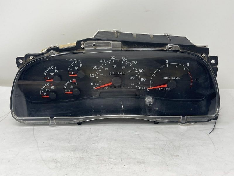1999-2001 Ford F250 Super Duty MPH Speedometer Instrument Cluster Diesel OEM