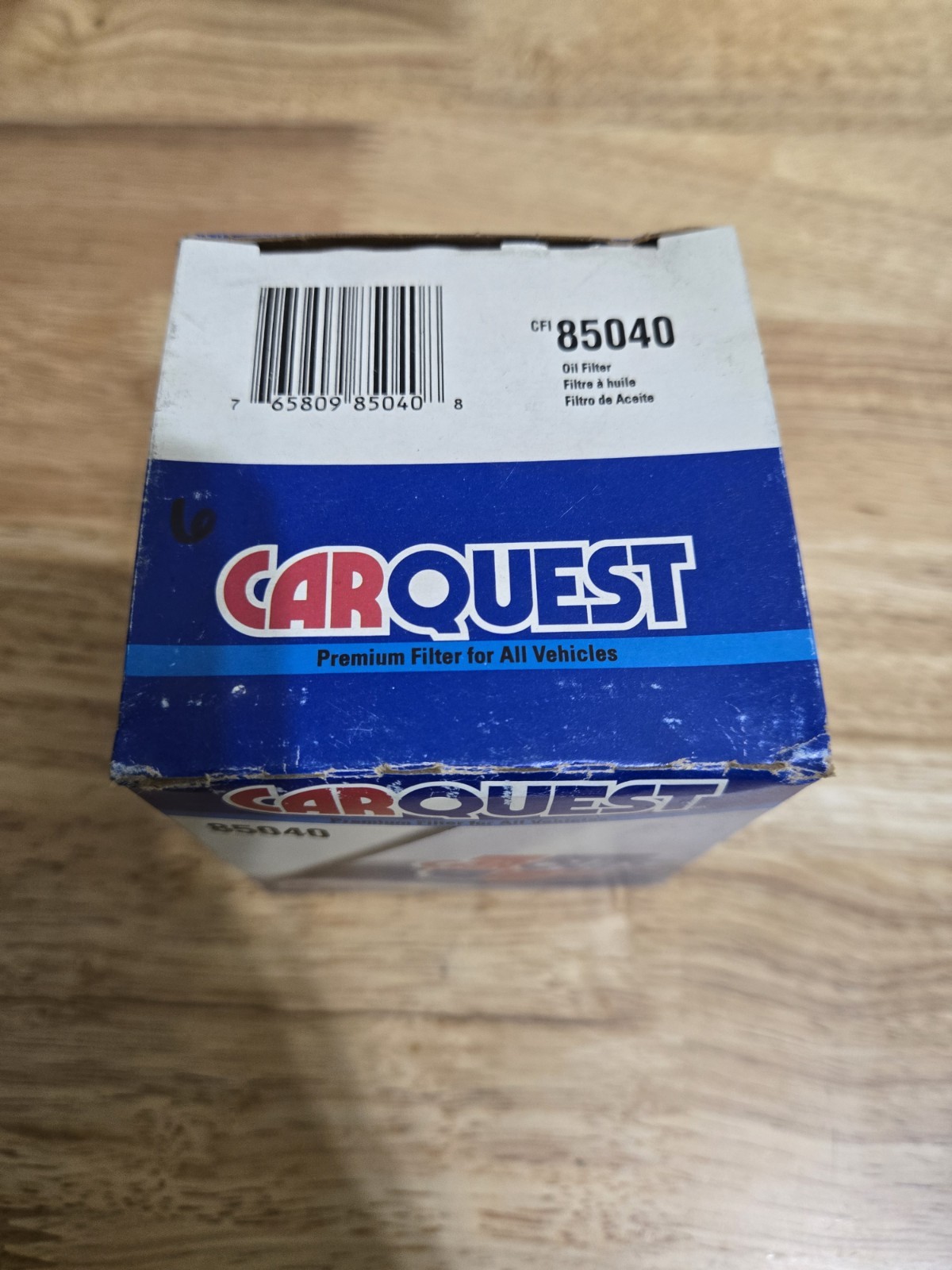 CarQuest Premium Filter 85040 Spin On Oil Filter  New In Box
