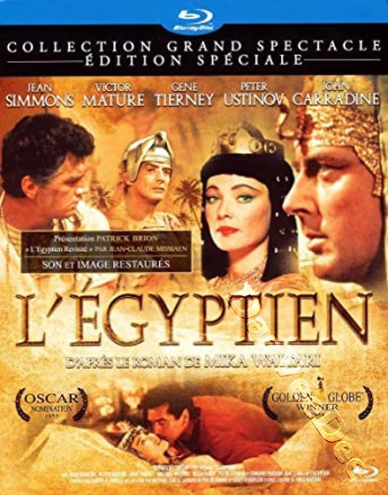 The Egyptian NEW Arthouse Blu-Ray Disc Michael Curtiz Jean Simmons