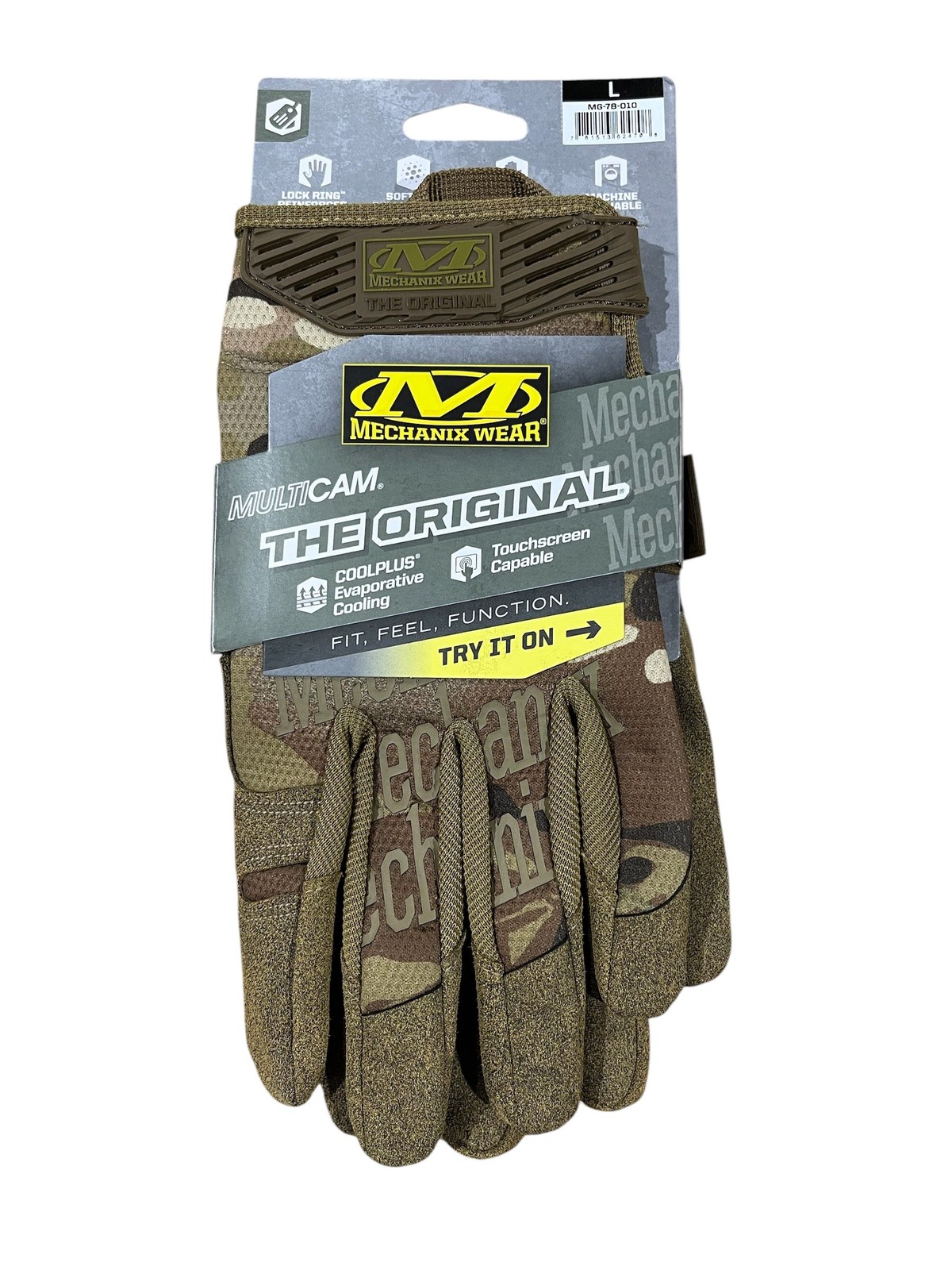 Mechanix Wear, Multi Cam, The Original, Gloves, Camo, Large
