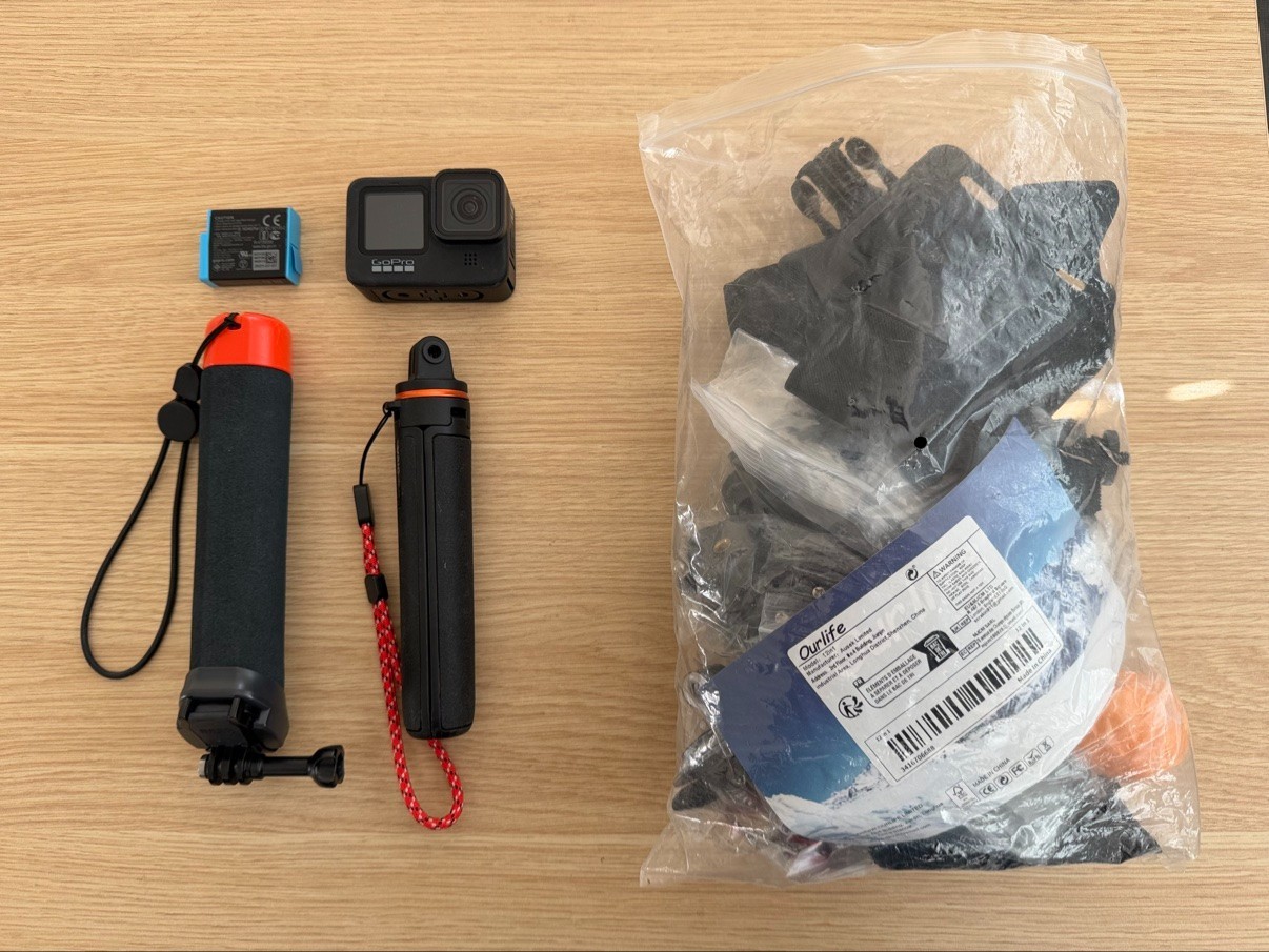 GoPro Hero 9 Black Bundle - Spare Battery, Tripod, Floaty Grip, Mounts