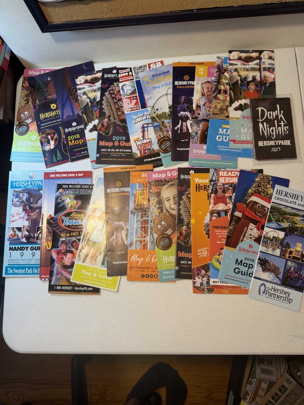 Massive Hersheypark Amusement Park & Brochure Lot Massive Hersheypark Amusement Park & Brochure Lot